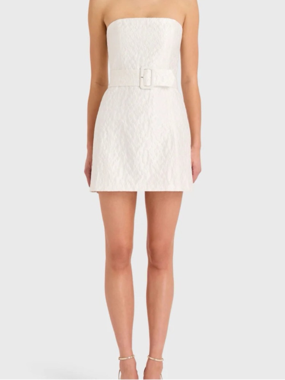 Amanda Uprichard Fae Mini
Dress Bellis White Size Small